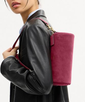 COACH バレルバッグ スウェード 牛革 バレルバッグ | COACH/コーチ | 三越伊勢丹オンラインストア・通販【公式】